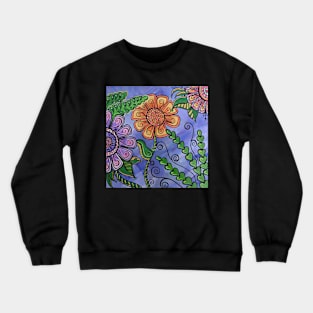 Whimzy Spring Flowers Crewneck Sweatshirt